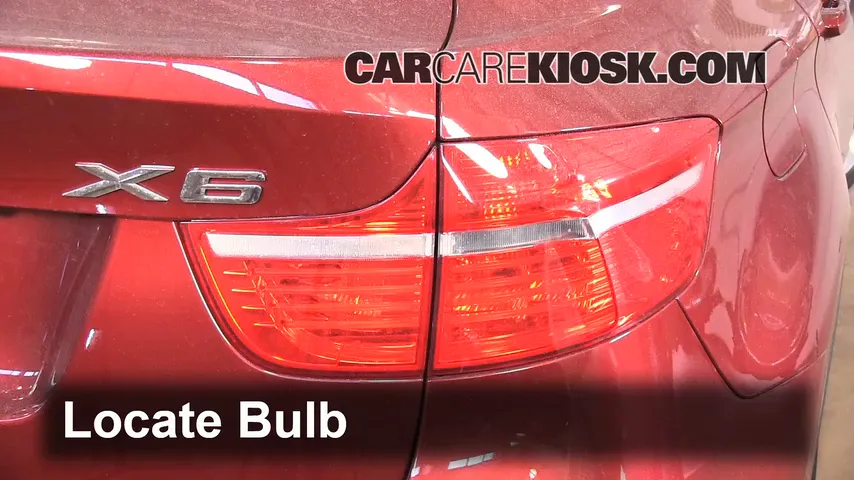 2010 BMW X6 xDrive35i 3.0L 6 Cyl. Turbo Lights Tail Light (replace bulb)